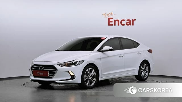 Hyundai Avante AD 2018 Белый из Кореи