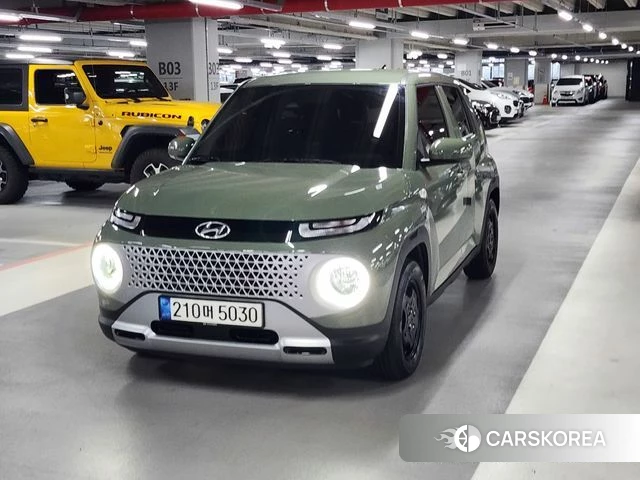 Hyundai Casper 2022 Темно-зеленый из Кореи