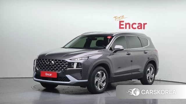 Hyundai The New Santa Fe 2022 Серый из Кореи