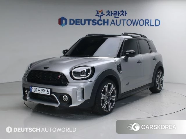 Mini Cooper S Countryman 2024 Серебристо-серый из Кореи