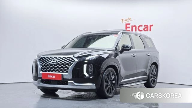 Hyundai Palisade 2021 Черный из Кореи
