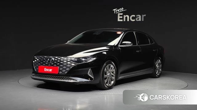 Hyundai The New Grandeur IG Hybrid 2021 Черный из Кореи