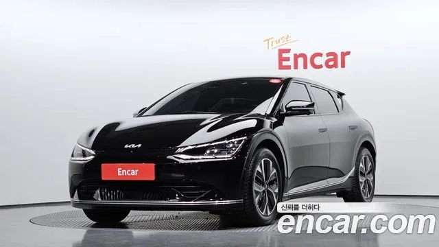 Kia EV6 2022 Черный из Кореи