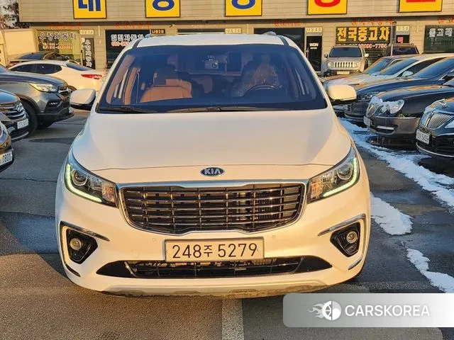 Kia The New Carnival 2019 Белый из Кореи