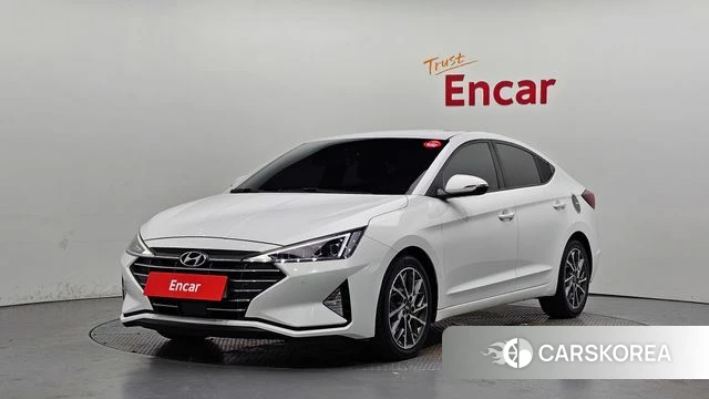 Hyundai The New Avante AD 2019 Белый из Кореи