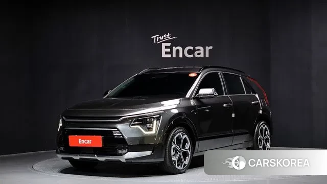 Kia Di Ol Nu Niro 2022 Серый из Кореи