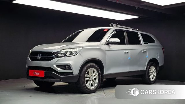 Ssangyong Rexton Sports 2018 Серебристо-серый из Кореи