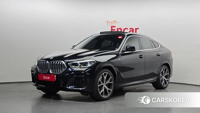 BMW X6 (G06) 2022 Синий из Кореи