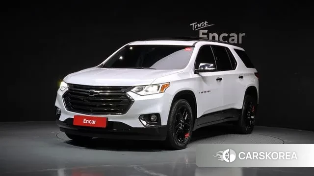 Chevrolet (GM Daewoo) Traverse 2020 Белый из Кореи