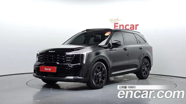 Kia The New Sorento 4th Generation 2023 Черный из Кореи