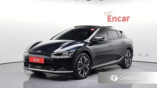 Kia EV6 2022 Синий из Кореи