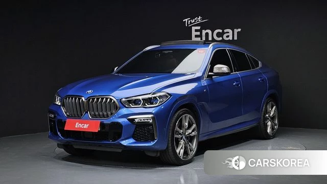 BMW X6 (G06) 2020 Синий из Кореи