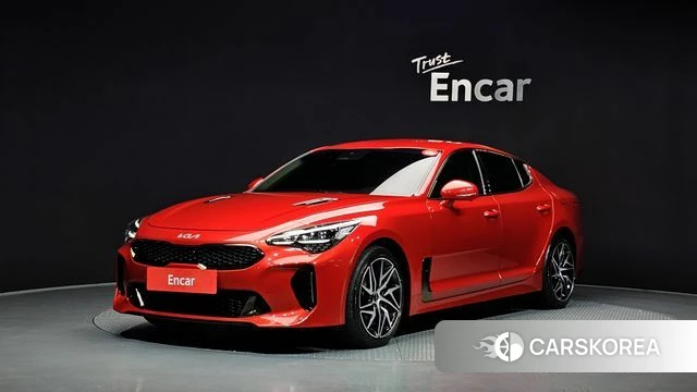 Kia Stinger Meister 2022 Красный из Кореи