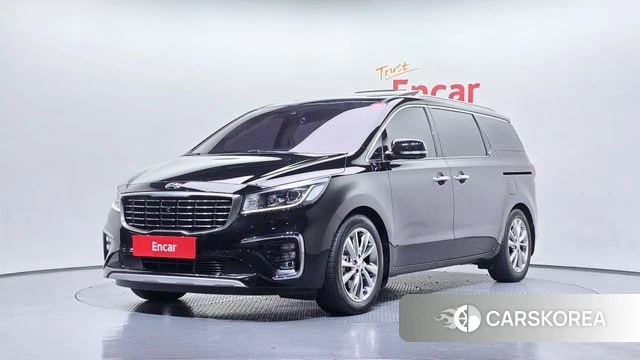 Kia The New Carnival 2019 Черный из Кореи