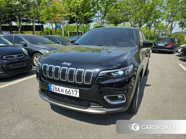 Jeep Cherokee (KL) 2022 Черный из Кореи