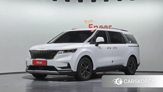 Kia Carnival 4th generation 2022 Белый из Кореи