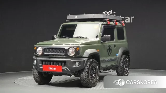 Suzuki Jimny 2021 Темно-зеленый из Кореи