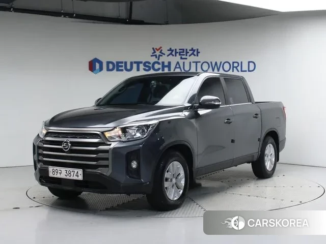 Ssangyong The New Rexton Sport 2021 Серый из Кореи