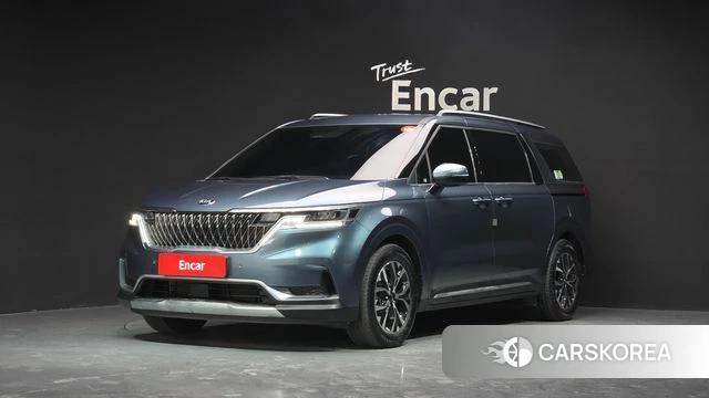 Kia Carnival 4th generation 2021 Синий из Кореи