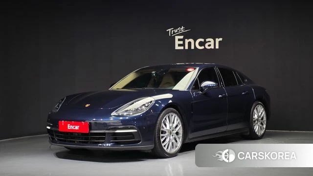 Porsche Panamera (971) 2018 Синий из Кореи
