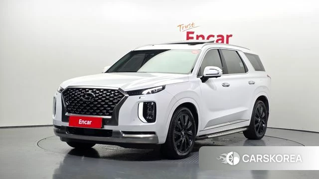 Hyundai Palisade 2021 Белый из Кореи