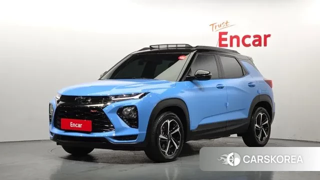 Chevrolet (GM Daewoo) Trailblazer 2022 Небесно-голубой из Кореи