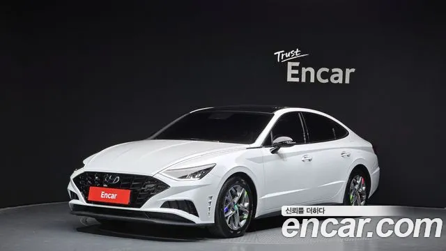 Hyundai Sonata (DN8) 2021 Белый из Кореи