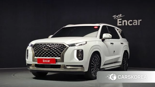 Hyundai Palisade 2021 Белый из Кореи