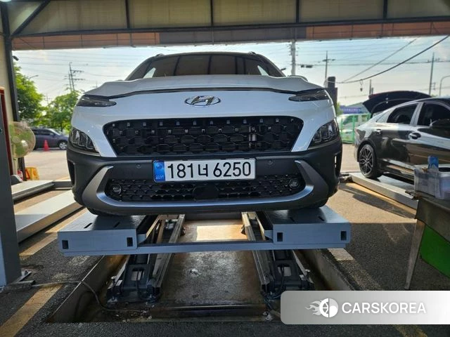 Hyundai The New Kona Hybrid 2021 Белый из Кореи