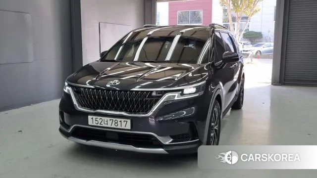 Kia Carnival 4th generation 2020 Серый из Кореи