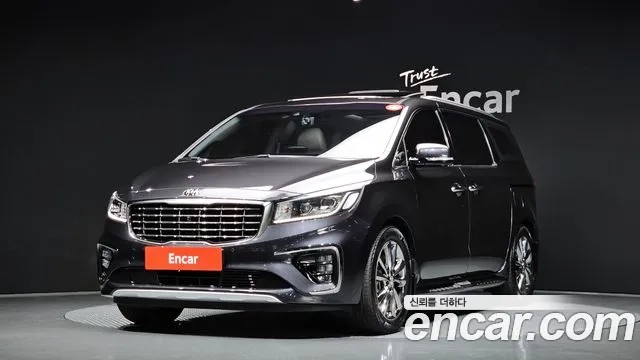 Kia The New Carnival 2018 Черный из Кореи