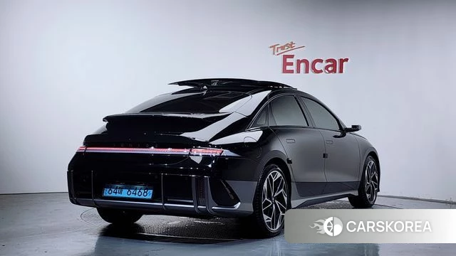 Hyundai Ionic 6 2022 Черный из Кореи