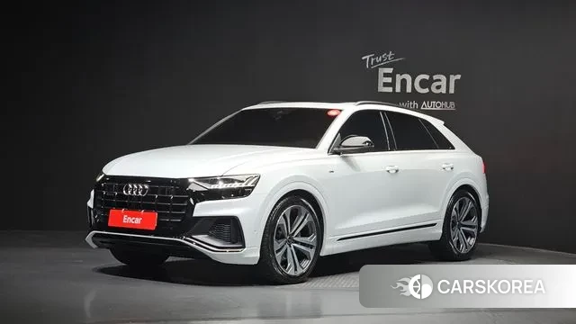 Audi Q8 (4M) 2023 Белый из Кореи