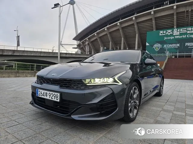 Kia K5 3rd generation 2021 Серый из Кореи