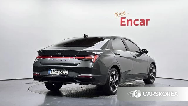 Hyundai Avante (CN7) 2022 Серый из Кореи