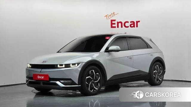 Hyundai Ionic 5 2022 Серебристо-серый из Кореи