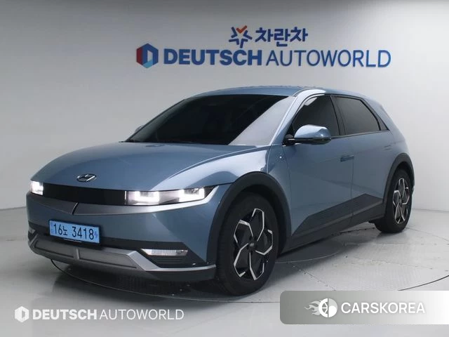 Hyundai Ionic 5 2021 Синий из Кореи
