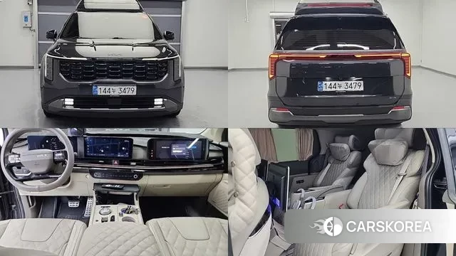 Kia The New Carnival 4th Generation 2024 Серый из Кореи