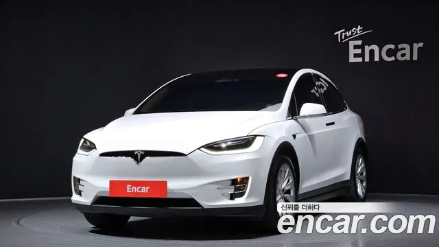 Tesla Model X 2018 Белый из Кореи