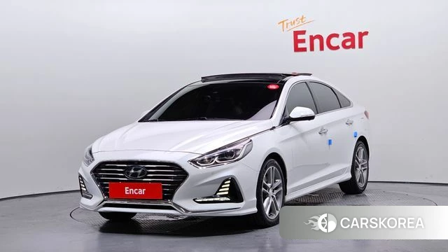 Hyundai Sonata New Rise 2018 Белый из Кореи