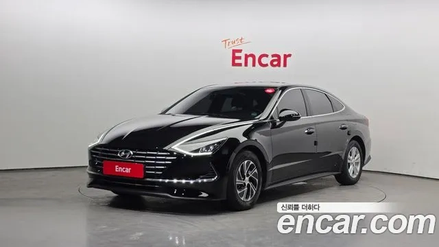 Hyundai Sonata Hybrid (DN8) 2021 Черный из Кореи