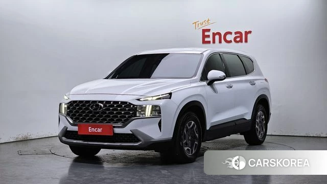 Hyundai The New Santa Fe 2021 Белый из Кореи