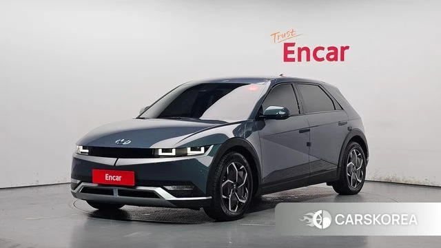 Hyundai Ionic 5 2022 Темно-зеленый из Кореи