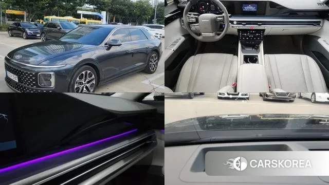 Hyundai Grandeur Hybrid (GN7) 2023 Серый из Кореи