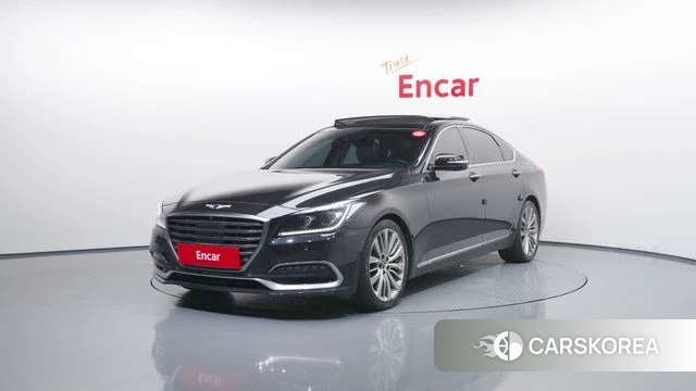 Genesis G80 2018 Черный из Кореи