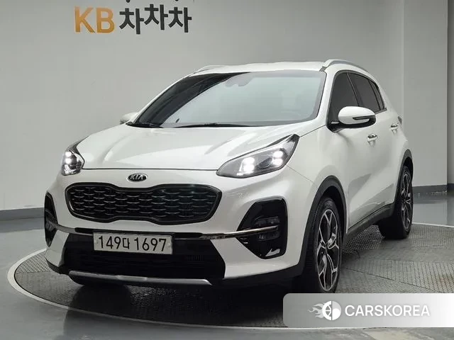 Kia Sportage The Bold 2019 Белый из Кореи