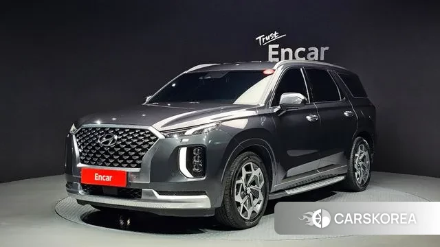 Hyundai Palisade 2021 Серый из Кореи