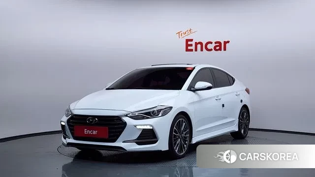 Hyundai Avante AD 2018 Белый из Кореи