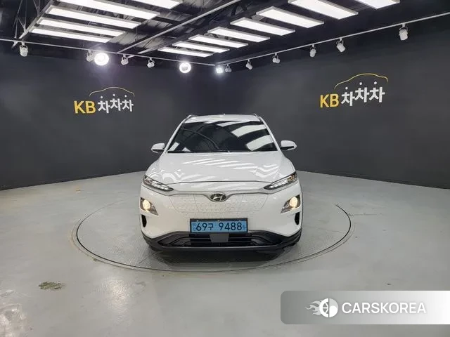 Hyundai Kona Electric 2019 Белый из Кореи