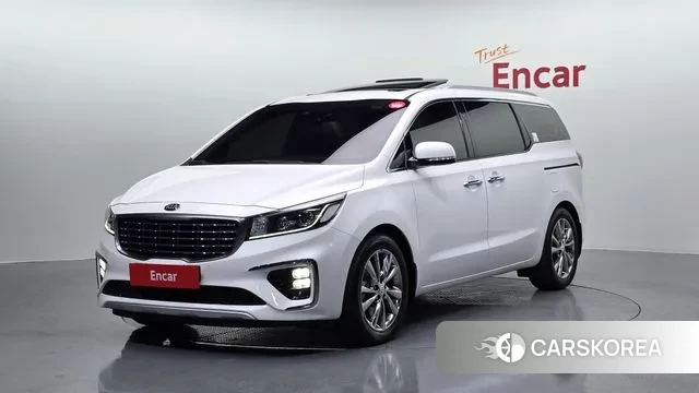 Kia The New Carnival 2019 Белый из Кореи